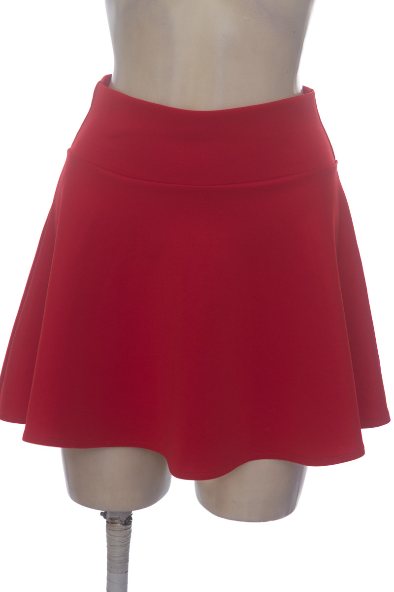 Falda color Rojo - Bella