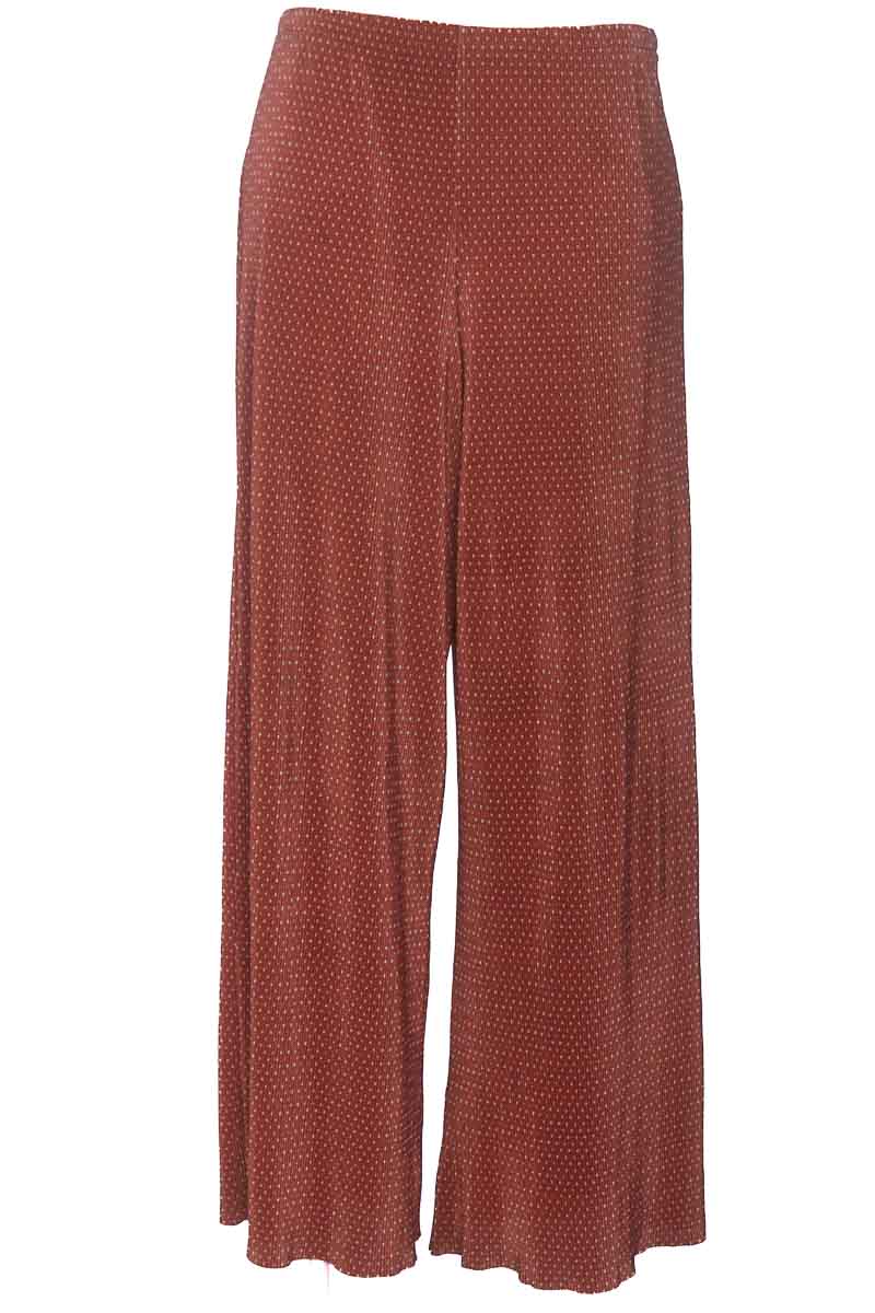 Pantalones color Café - Zara