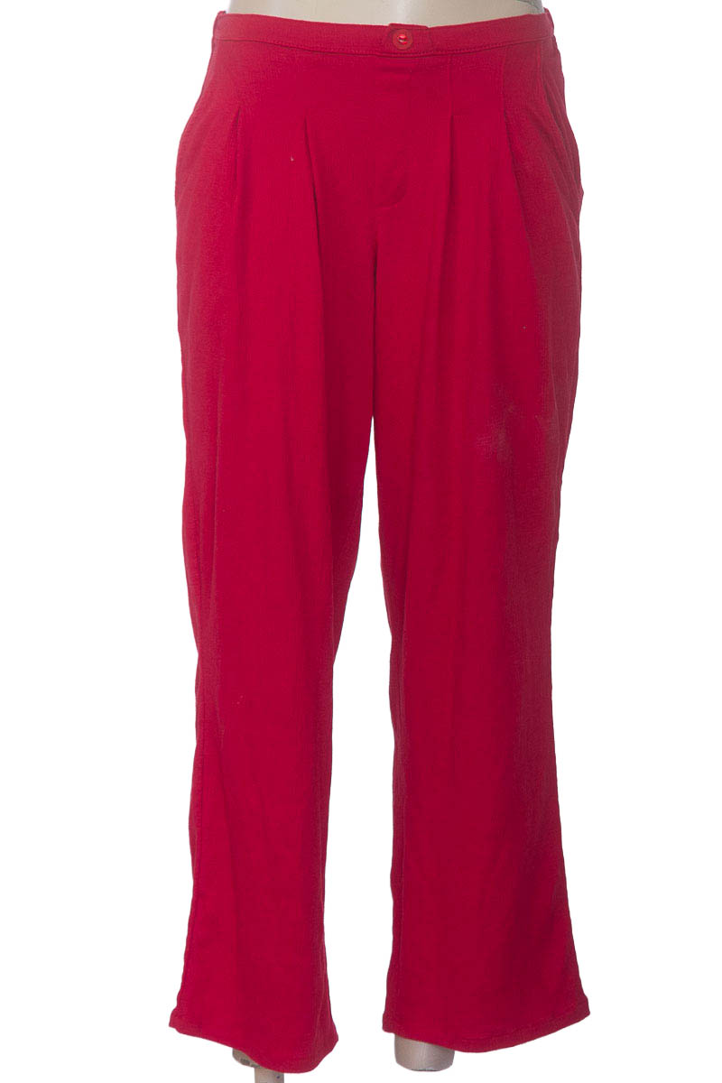 Pantalones color Rojo - Carmel