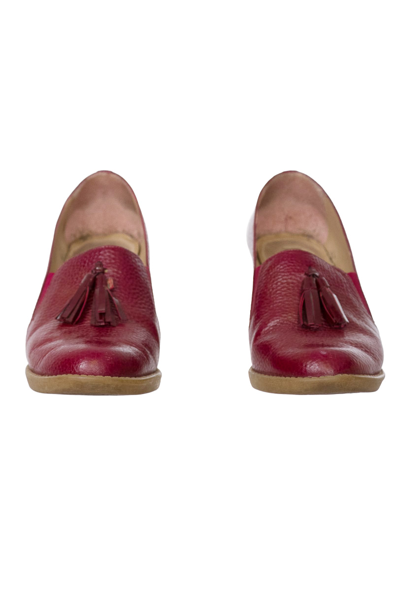 Zapatos color Vinotinto - Closeando