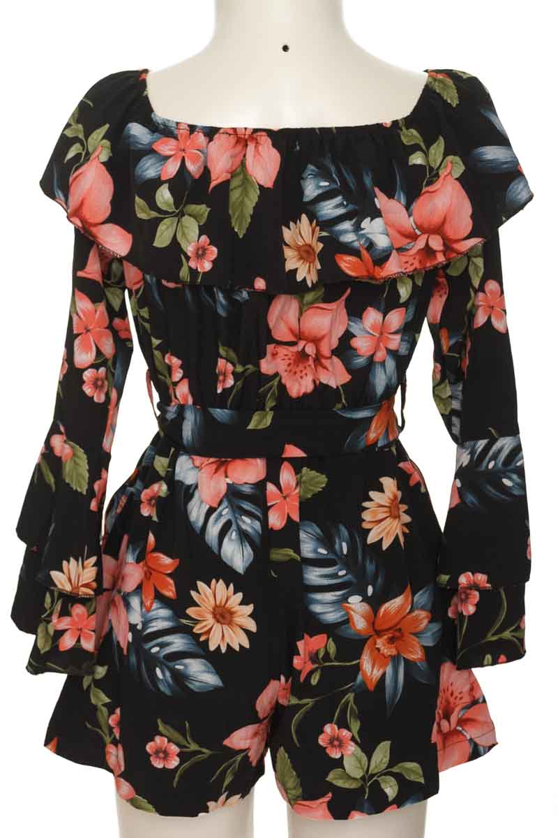 Vestido / Enterizo color Negro - Unica