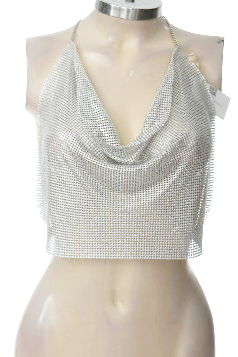 Top / Camiseta color Plateado - H&M