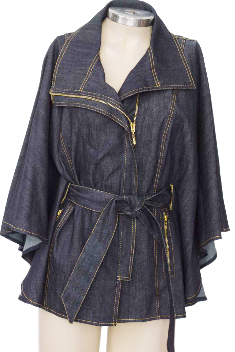 Chaqueta / Abrigo color Azul - Sandra Botero