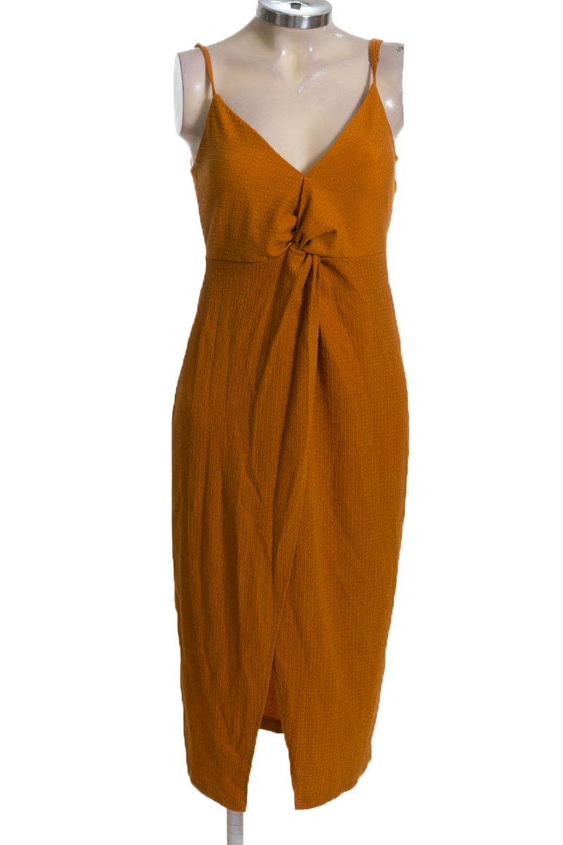 Vestido / Enterizo color Naranja - Bershka