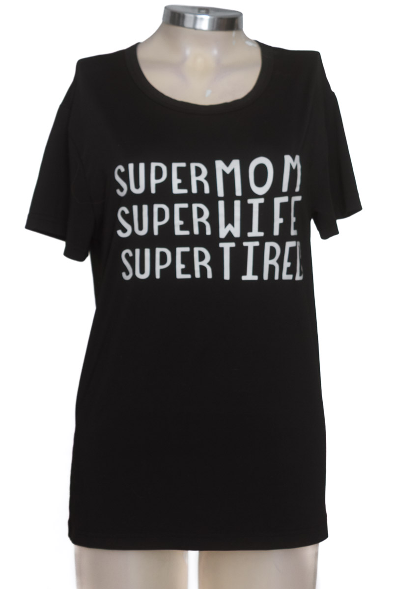 Top / Camiseta color Negro - Shein