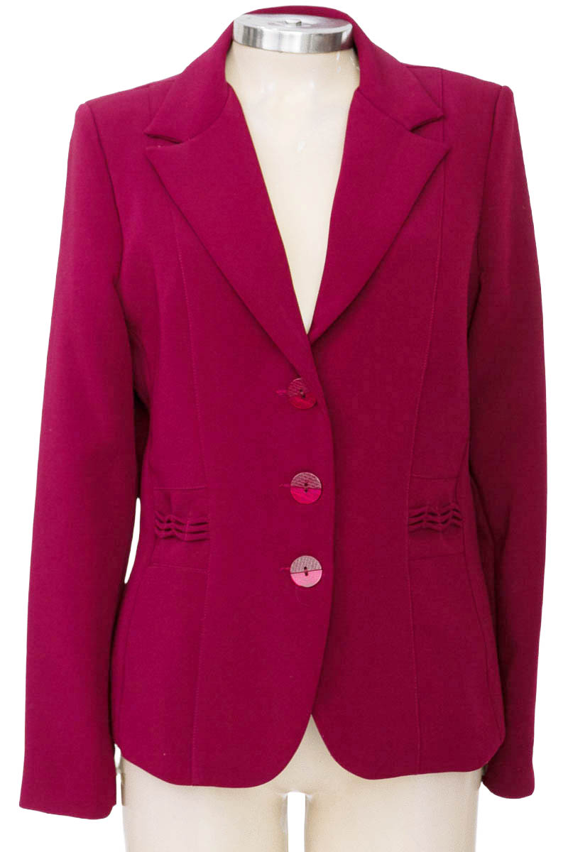 Chaqueta / Abrigo color Vinotinto - Lindas y Bellas