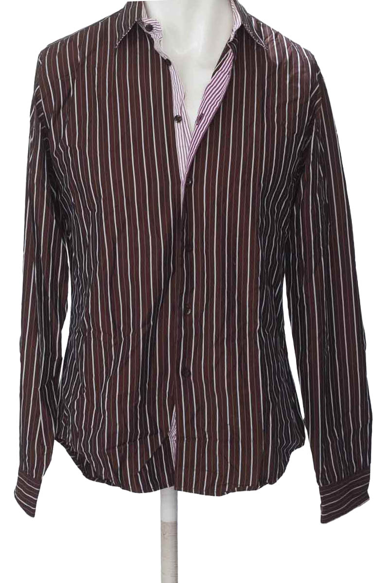 Camisa color Café - Zara