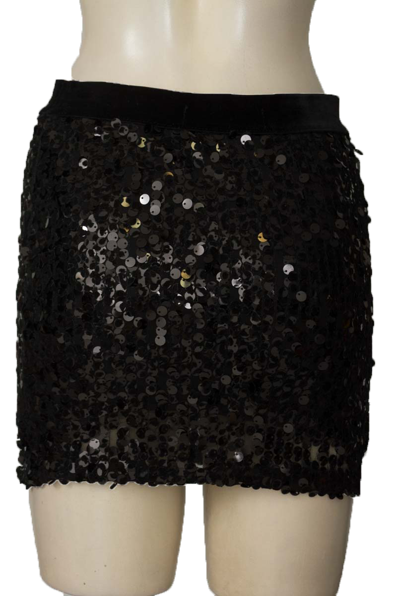 Falda color Negro - Stradivarius