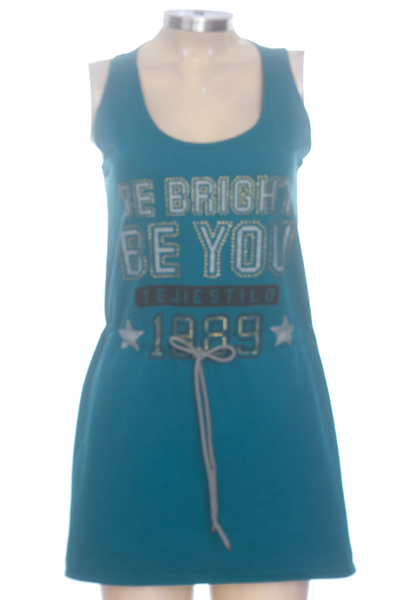 Vestido / Enterizo color Azul - Tejiestilo
