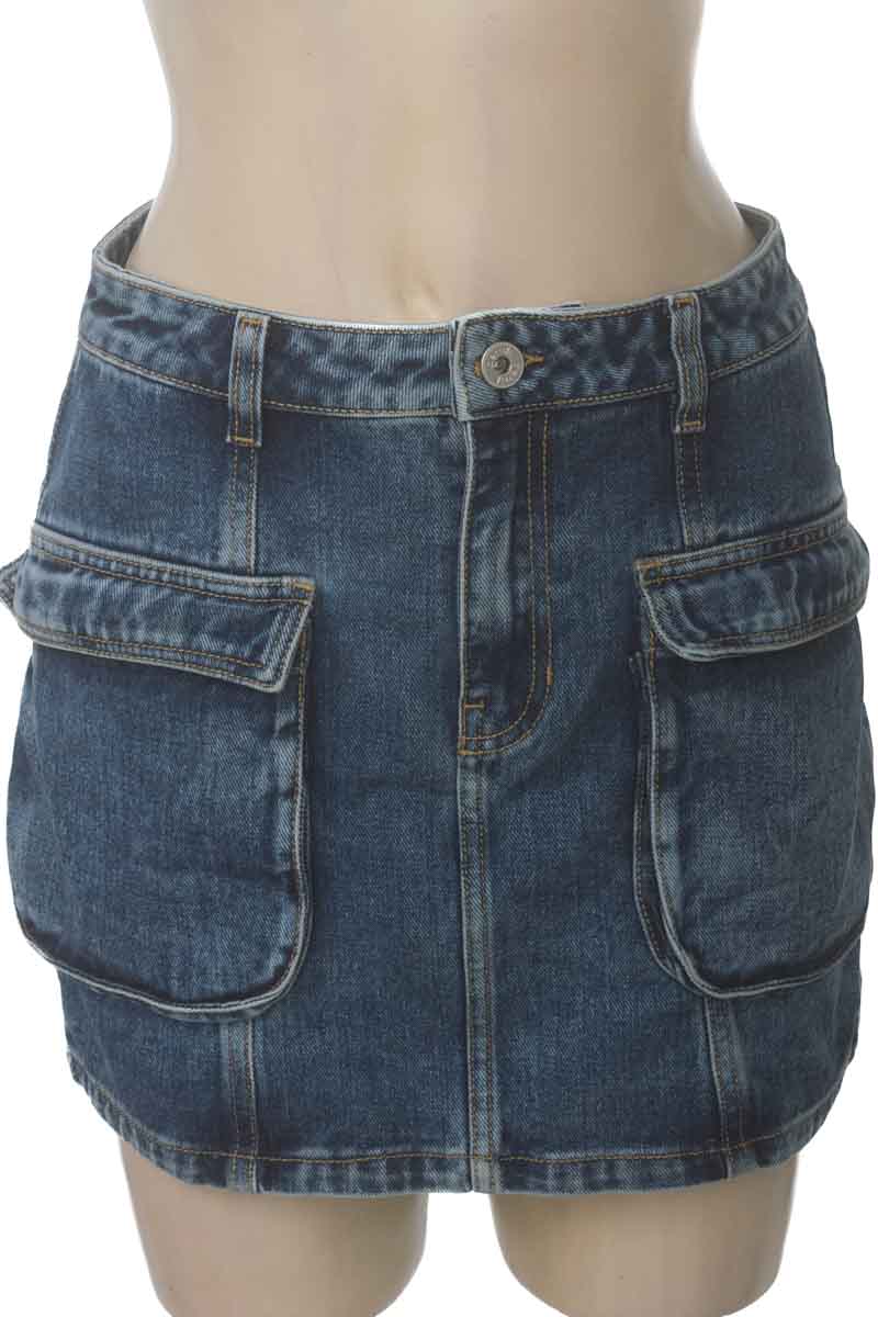 Falda color Azul - Derek