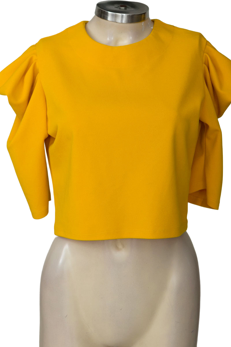 Blusa color Mostaza - Andrea Sanchez