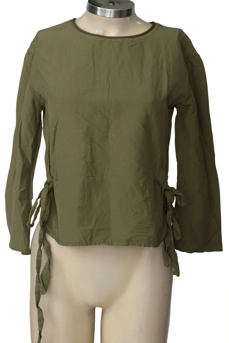 Blusa color Verde - Zara