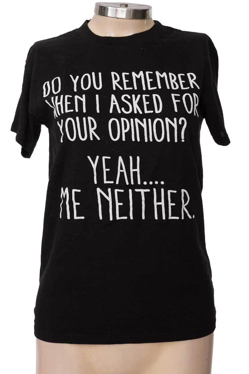 Top / Camiseta color Negro - Brisco Brands