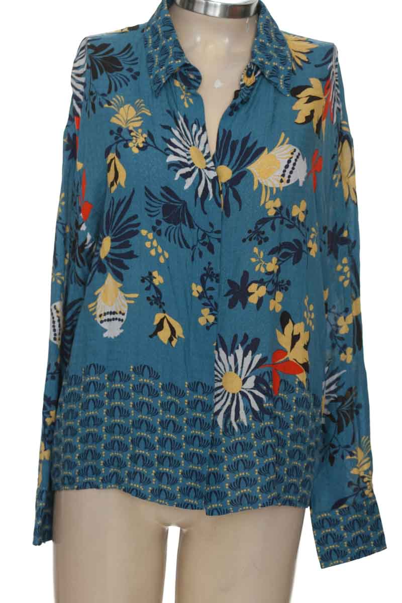 Blusa color Azul - United Colors of Benetton