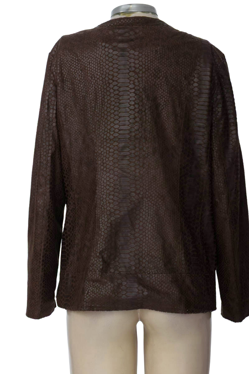 Chaqueta / Abrigo color Café - Dana Buchman