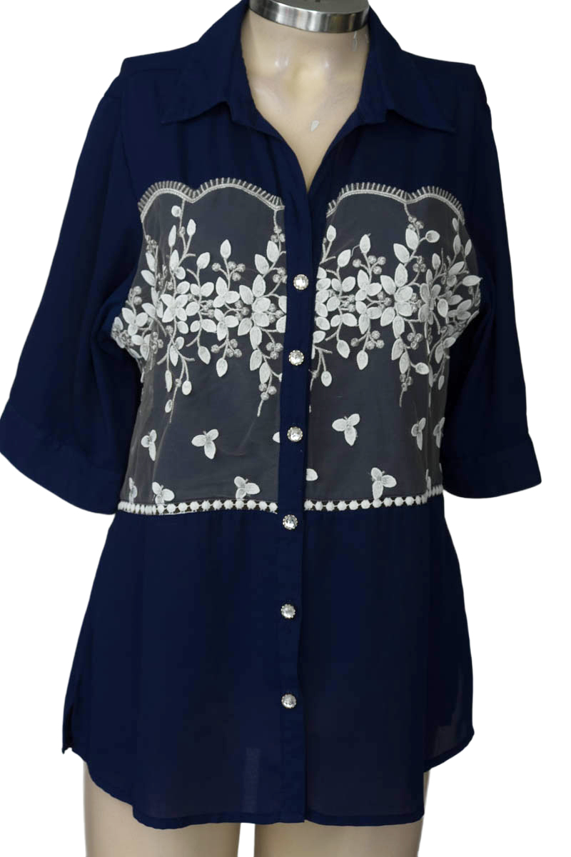 Blusa color Azul - RUCHET
