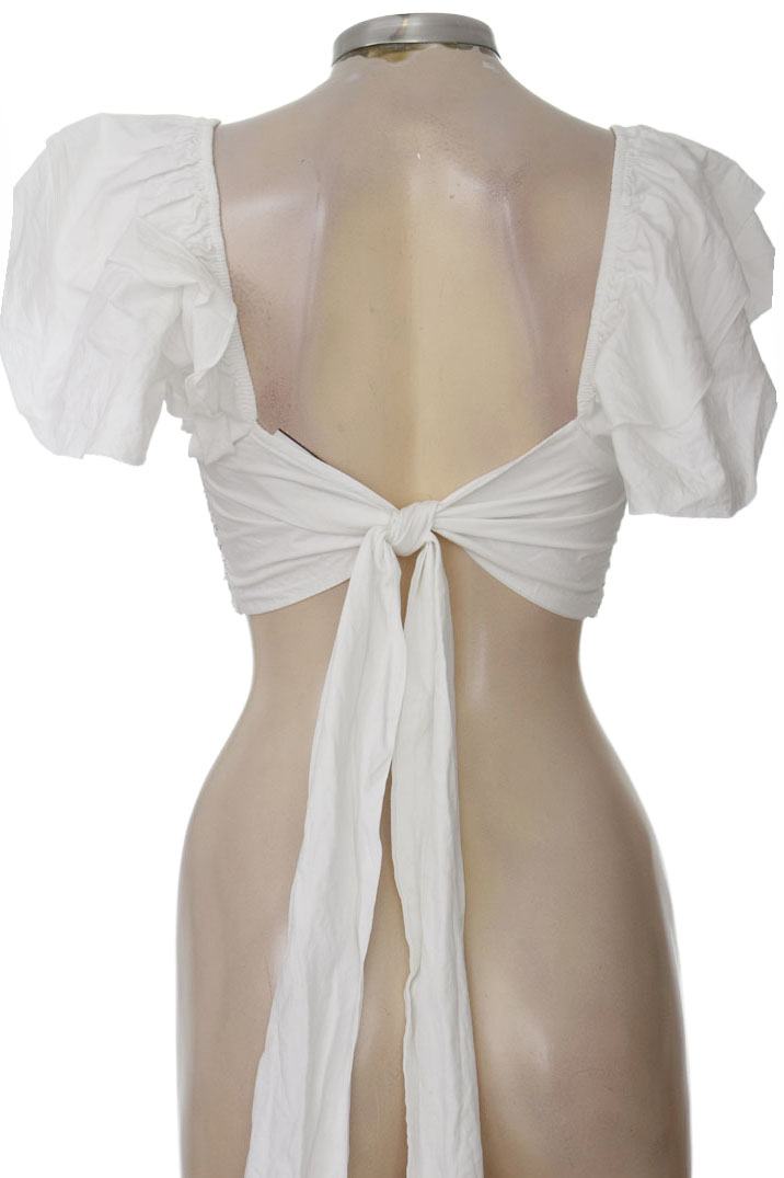 Top / Camiseta color Blanco - Zara