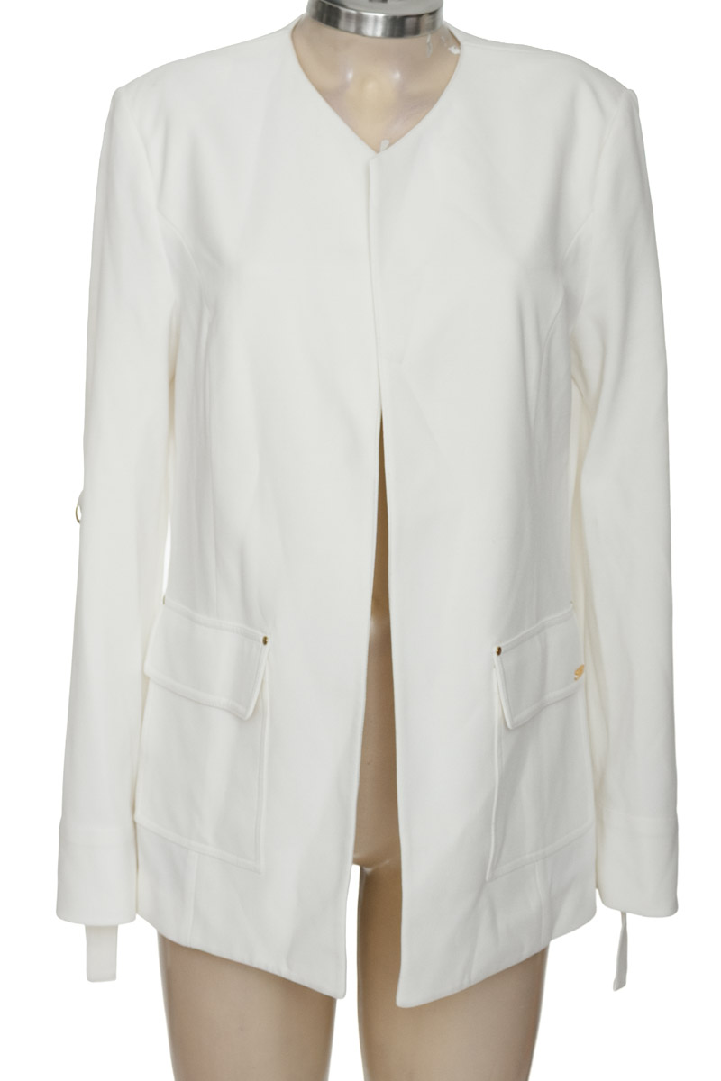 Chaqueta / Abrigo color Blanco - Calvin Klein