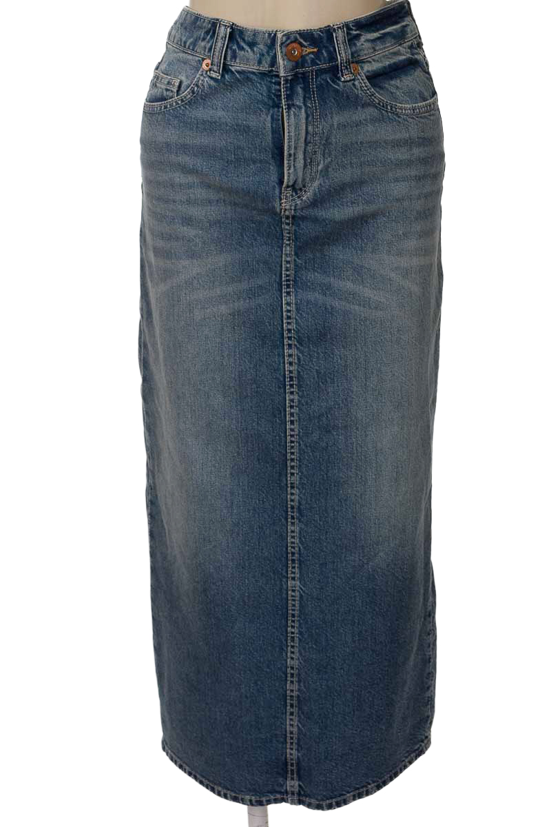 Falda color Azul - Divided by H&M