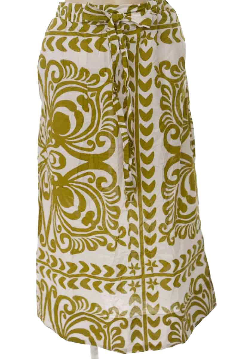 Falda color Verde - Zara