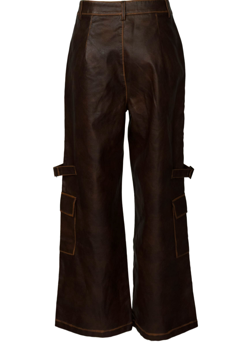 Pantalones color Café - ANEWSTA