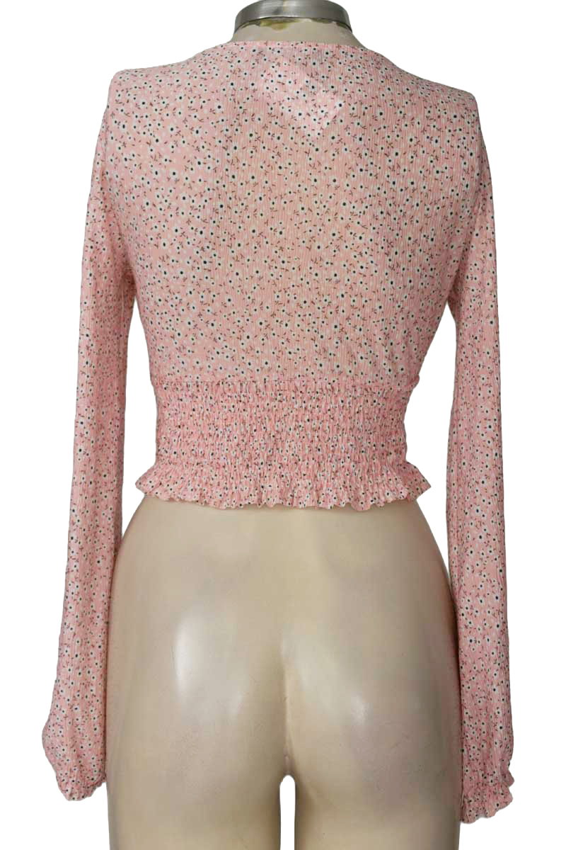 Top / Camiseta color Rosado - Bershka