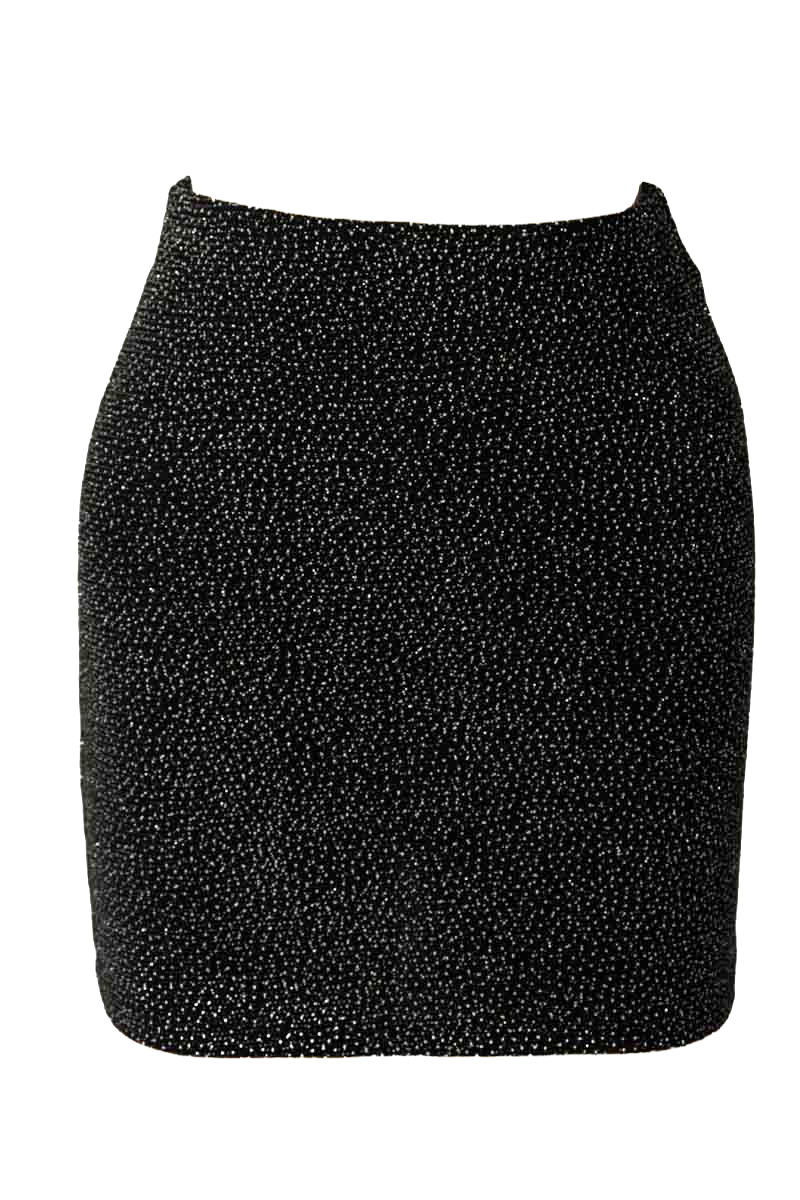 Falda color Negro - Pull & Bear