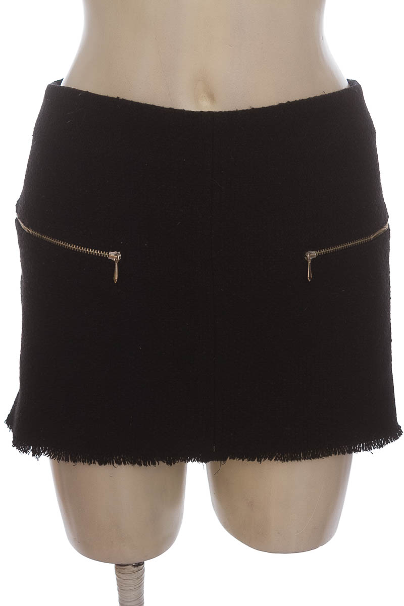 Falda color Negro - Zara