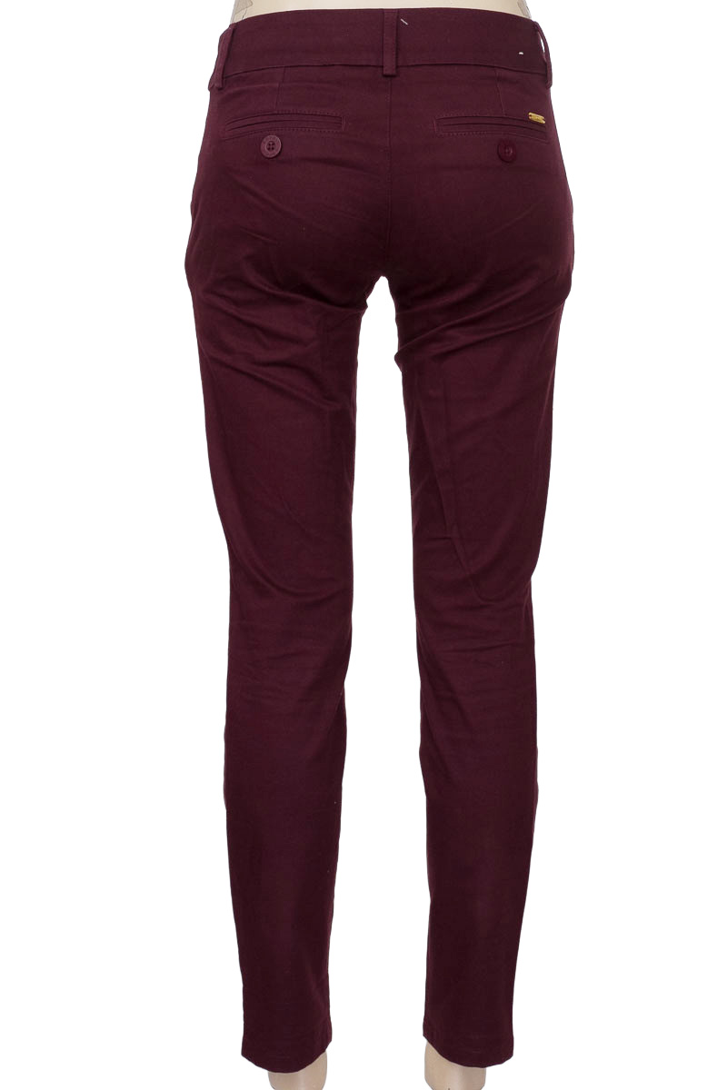 Pantalones color Vinotinto - Esprit