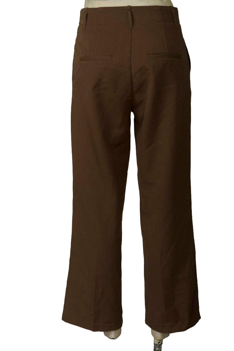 Pantalones color Café - Stradivarius