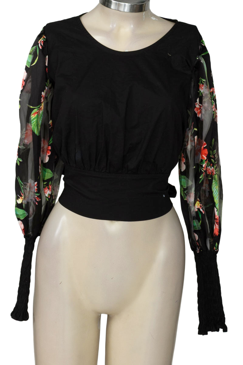 Blusa color Negro - Colette Adriana Mendoza