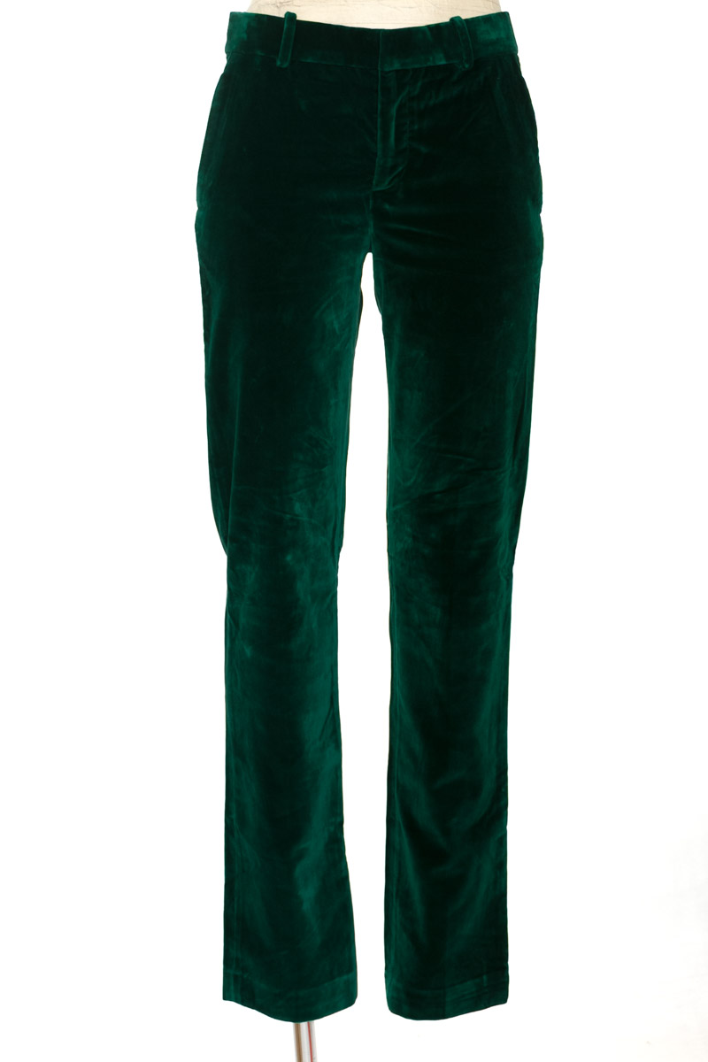 Pantalones color Verde - Zara