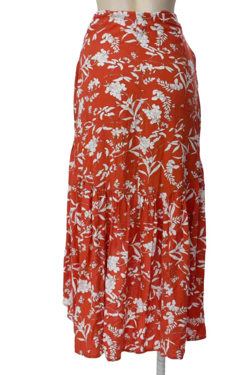 Falda color Naranja - Ticket