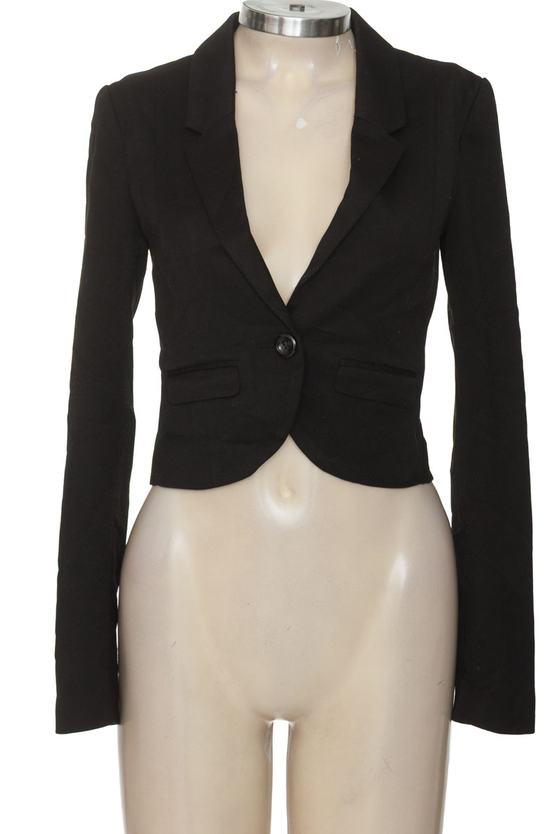 Chaqueta / Abrigo color Negro - Divided by H&M