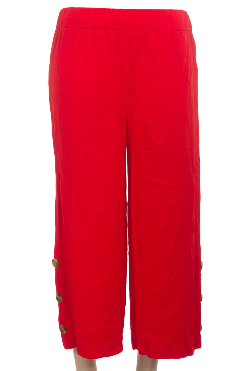 Pantalones color Rojo - DENIMLAB