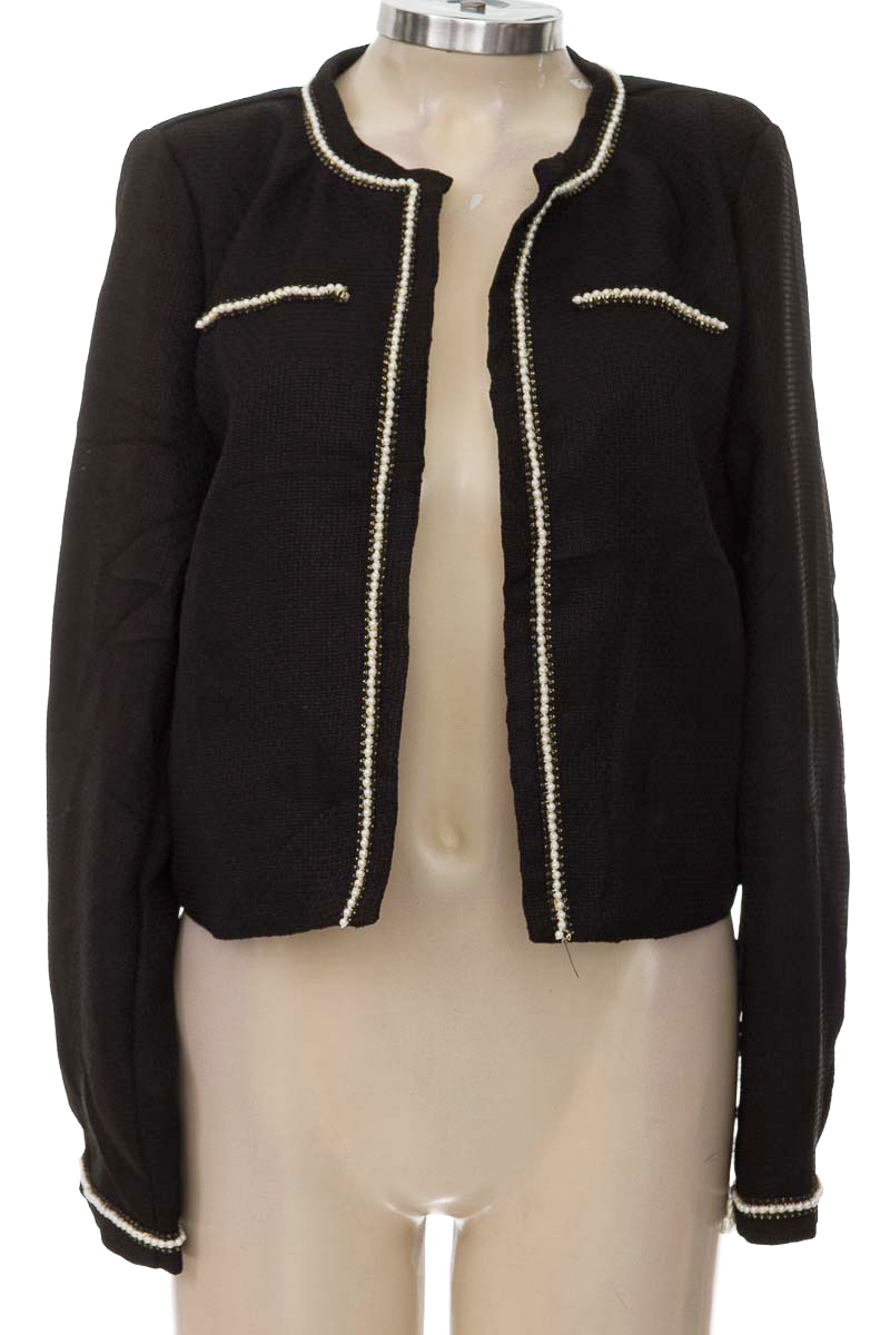 Chaqueta / Abrigo color Negro - Forever 