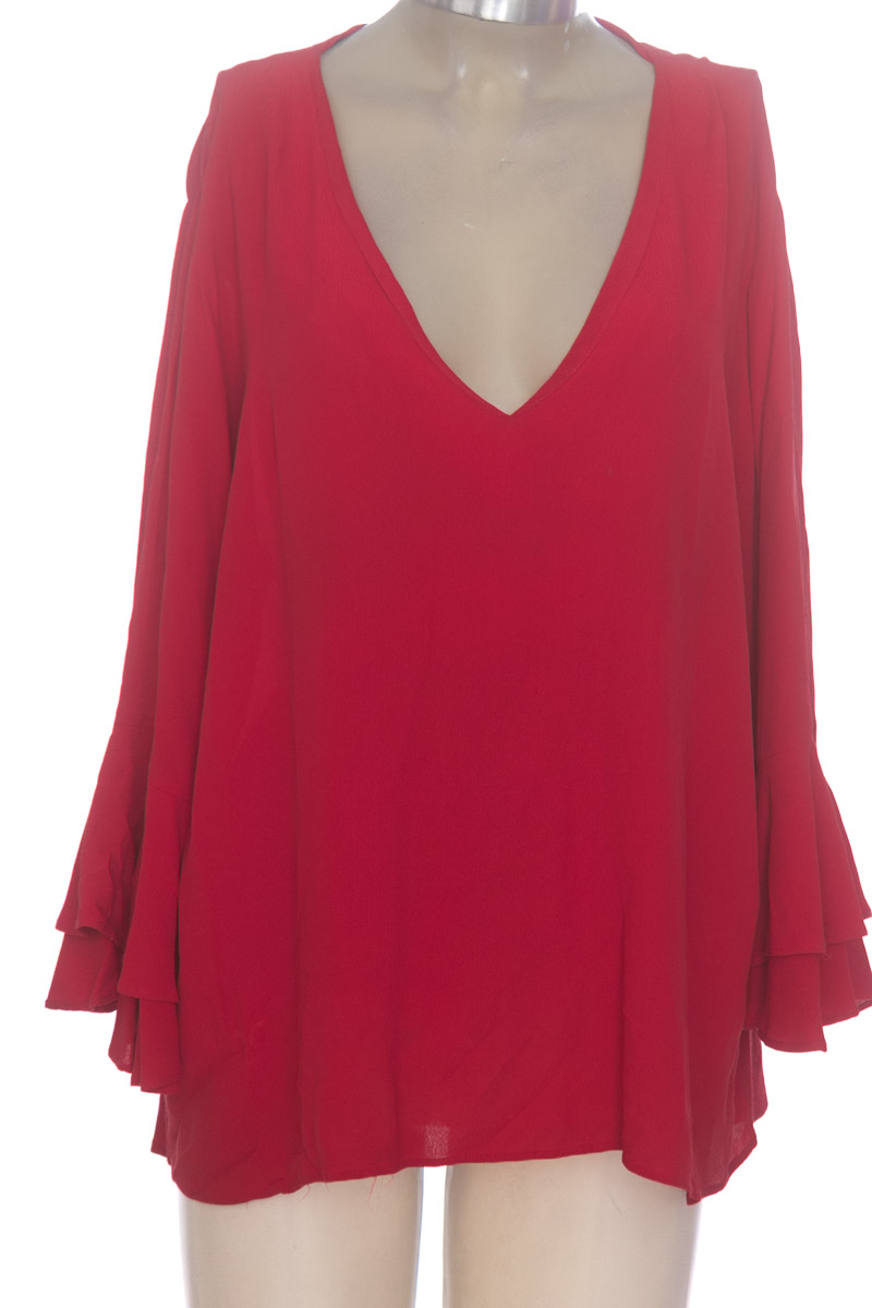 Blusa color Rojo - Zara