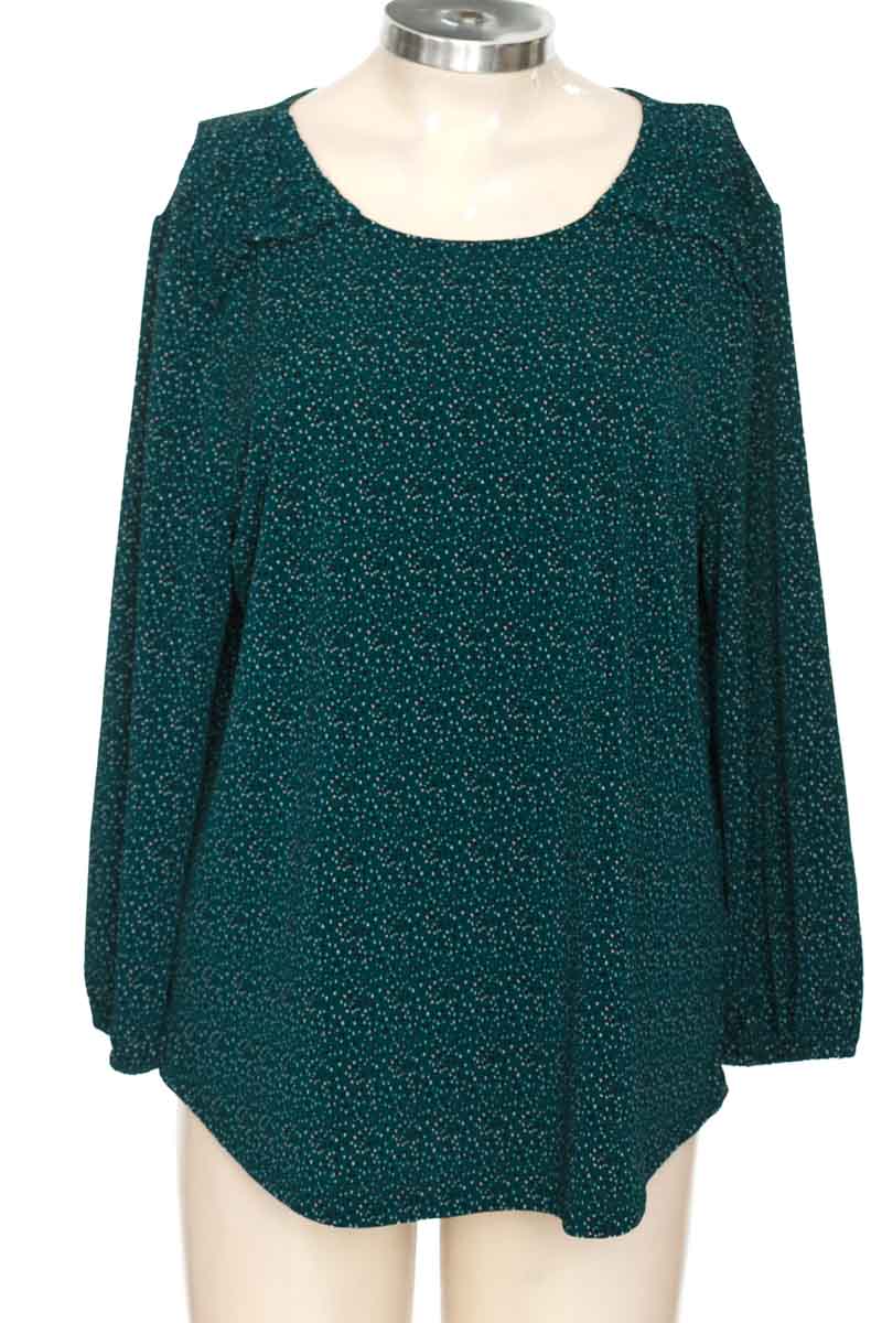 Blusa color Verde - Adrianna  Papell