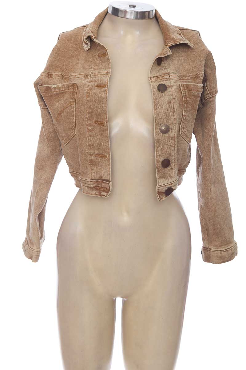 Chaqueta / Abrigo color Beige - Mu & Ren