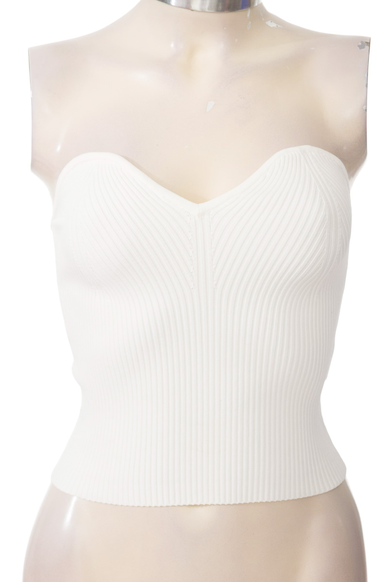 Top / Camiseta color Beige - NAF NAF