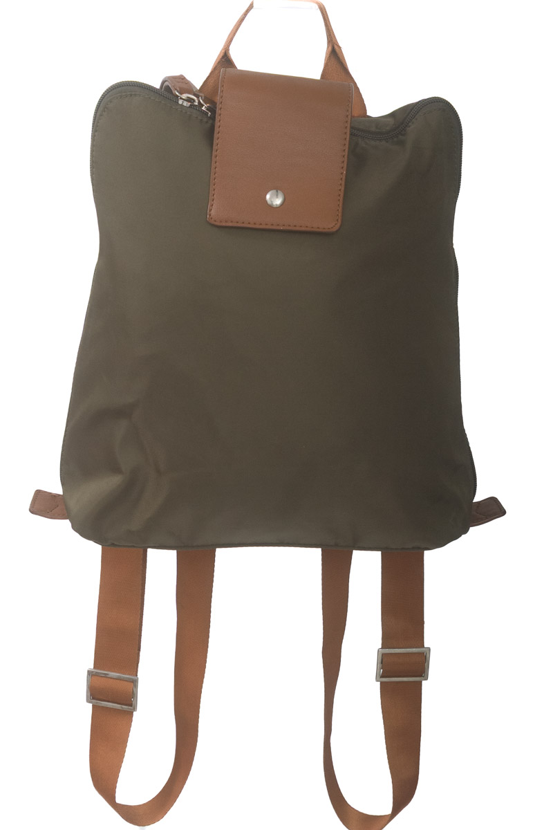 Cartera / Bolso / Monedero color Verde - Punto Blanco