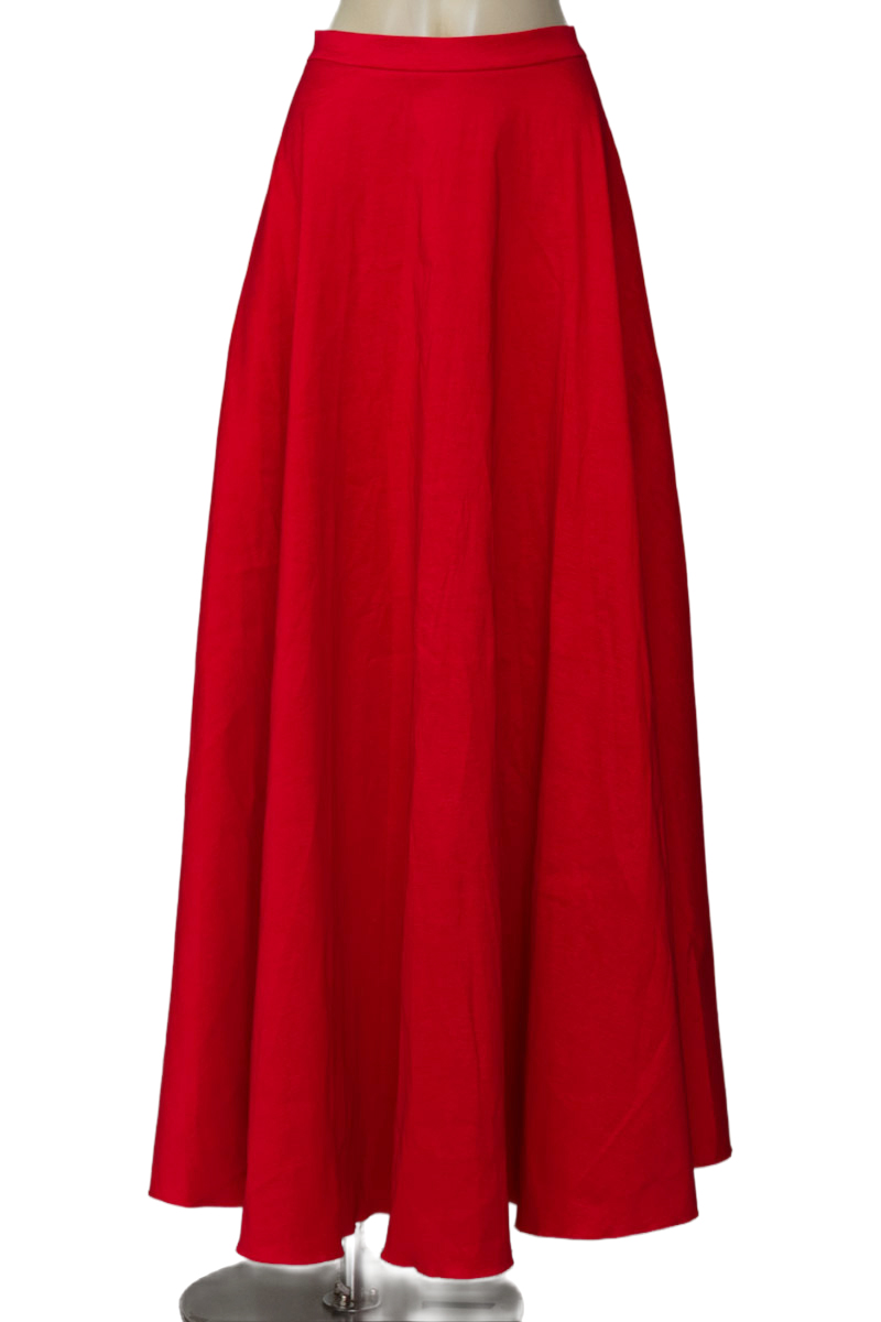 Falda color Rojo - Carolina Estefan
