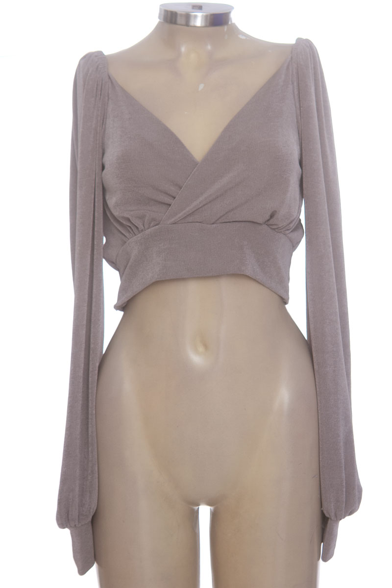 Blusa color Gris - Wanawa