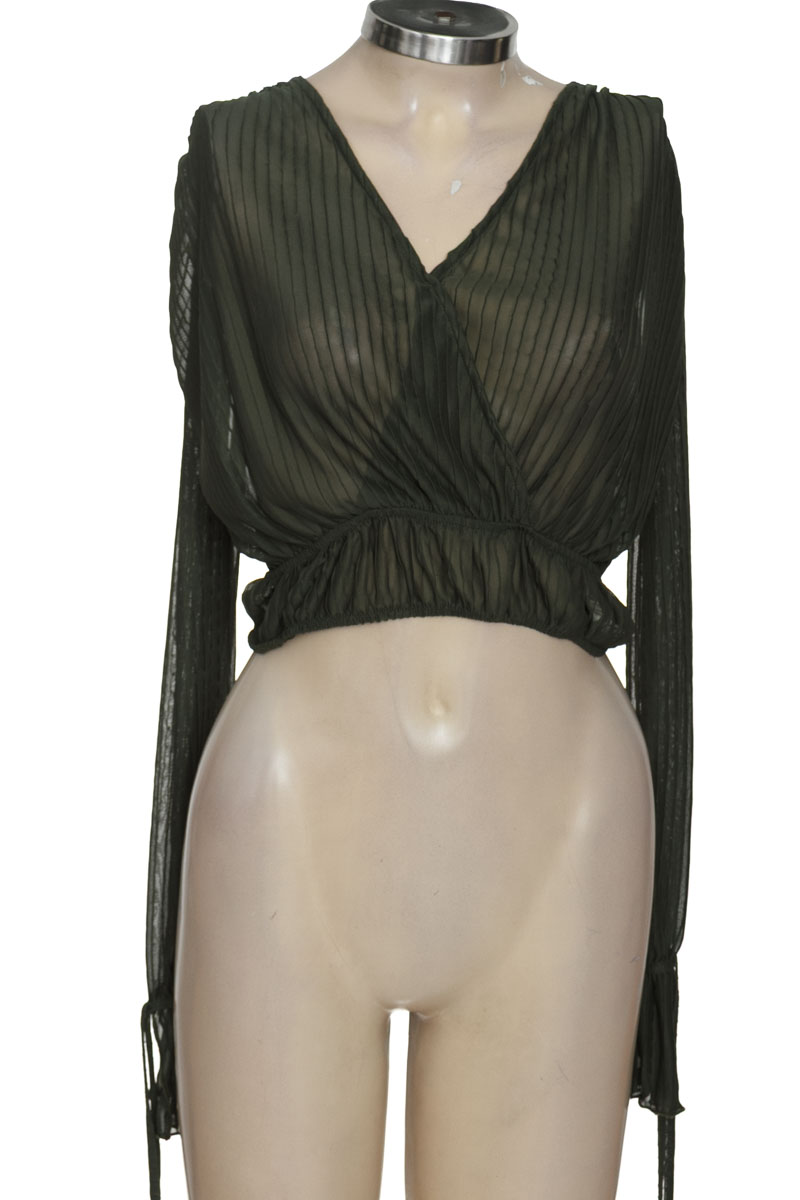 Blusa color Verde - Zara