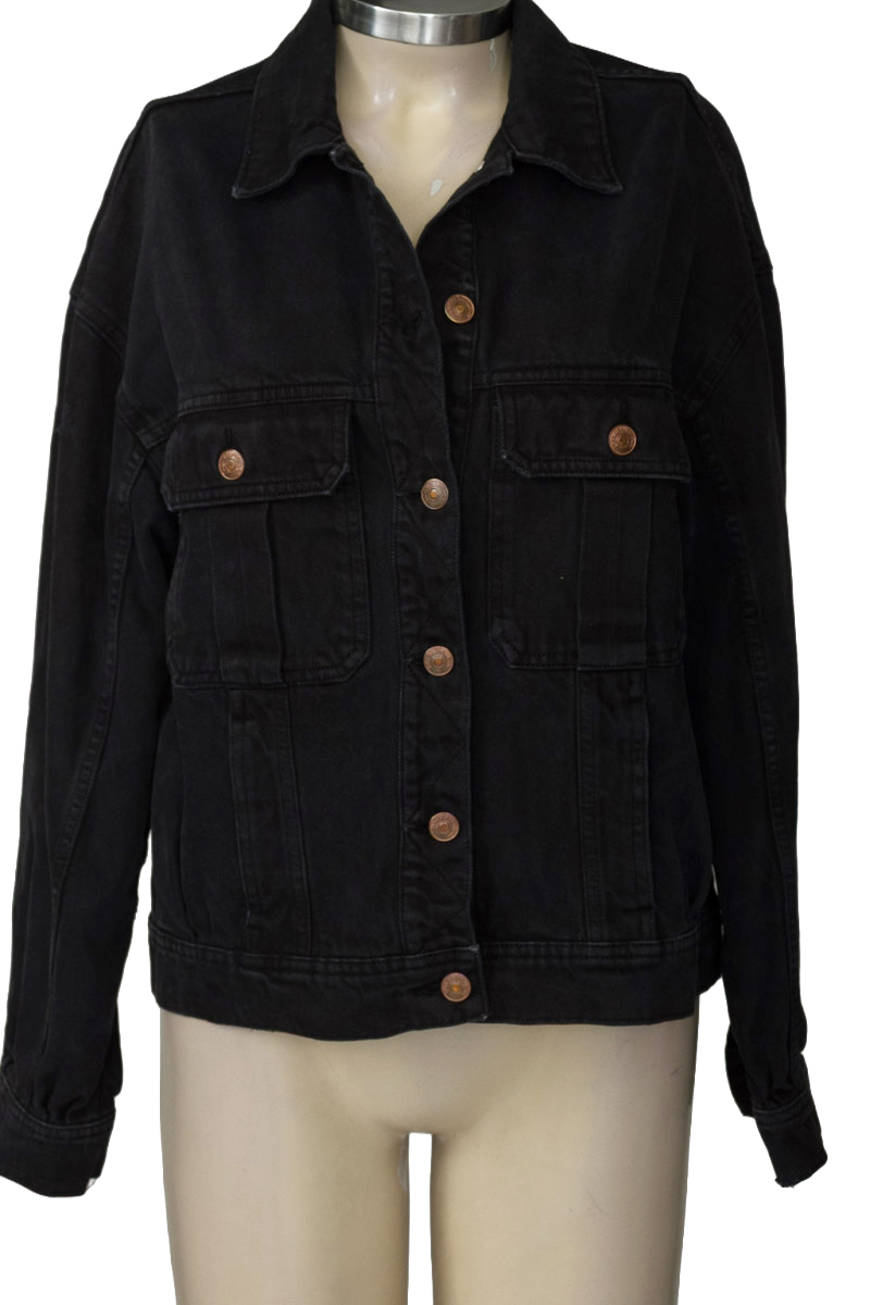 Chaqueta / Abrigo color Negro - Zara