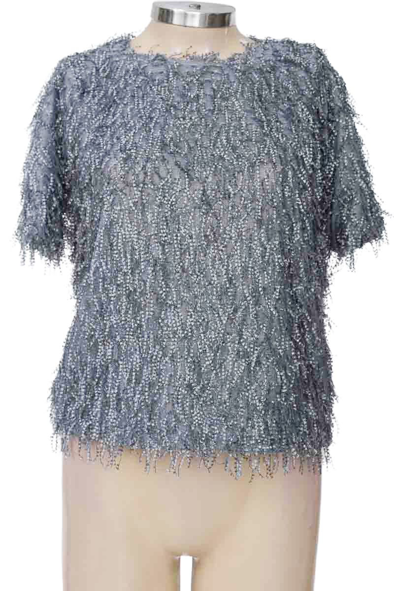 Blusa color Azul - Zara