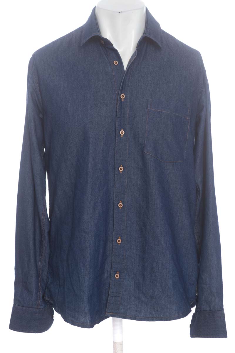 Camisa color Azul - Camiseria Europea