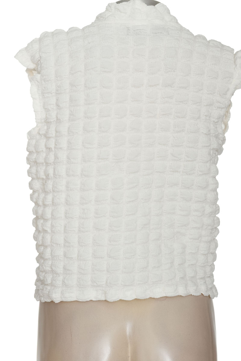 Blusa color Blanco - Castaña