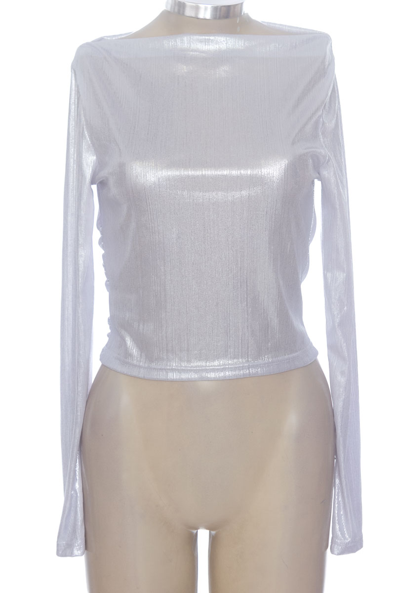 Blusa color Plateado - Shein