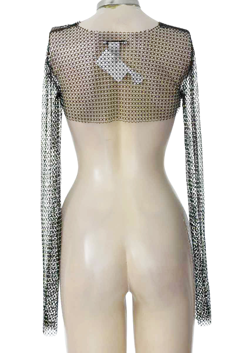 Top / Camiseta color Negro - Bershka